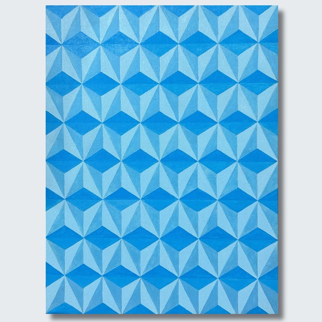 Blue Tessellation